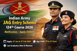 Indian Army JAG 124th Course October 2026 Apply Online Image
