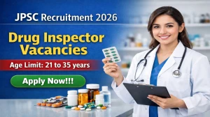 JPSC Drug Inspector Vacancy 2026 Apply Online Image