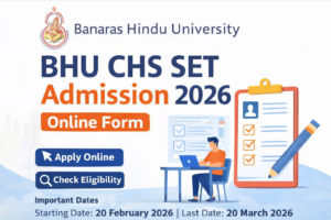 “BHU CHS SET Admission 2026 Online Form apply image”