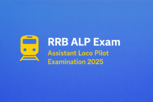 RRB ALP Assistant Loco Pilot Examination 2025 Image