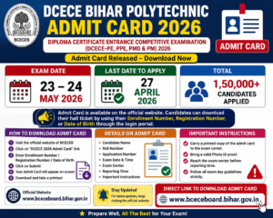 Bihar Polytechnic Admit Card 2026