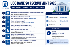 UCO Bank SO Recruitment 2026